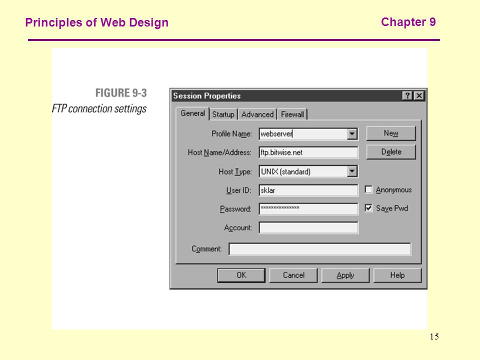 15 Principles of Web Design Chapter 9