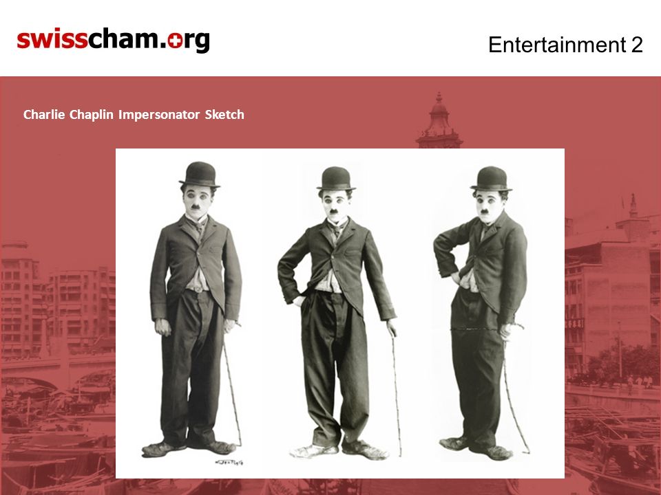 Entertainment 2 Charlie Chaplin Impersonator Sketch