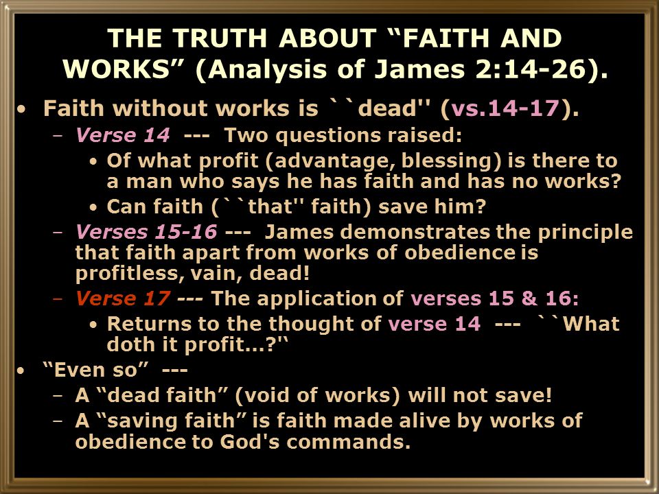 call operators are standing by call and ask for a copy of bible verse about faith without works