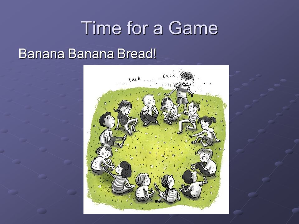 Time for a Game Banana Banana Bread!