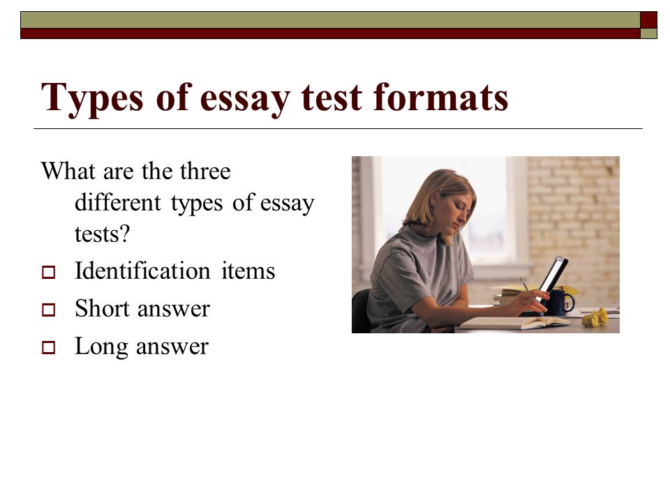 Significance of essay type test items