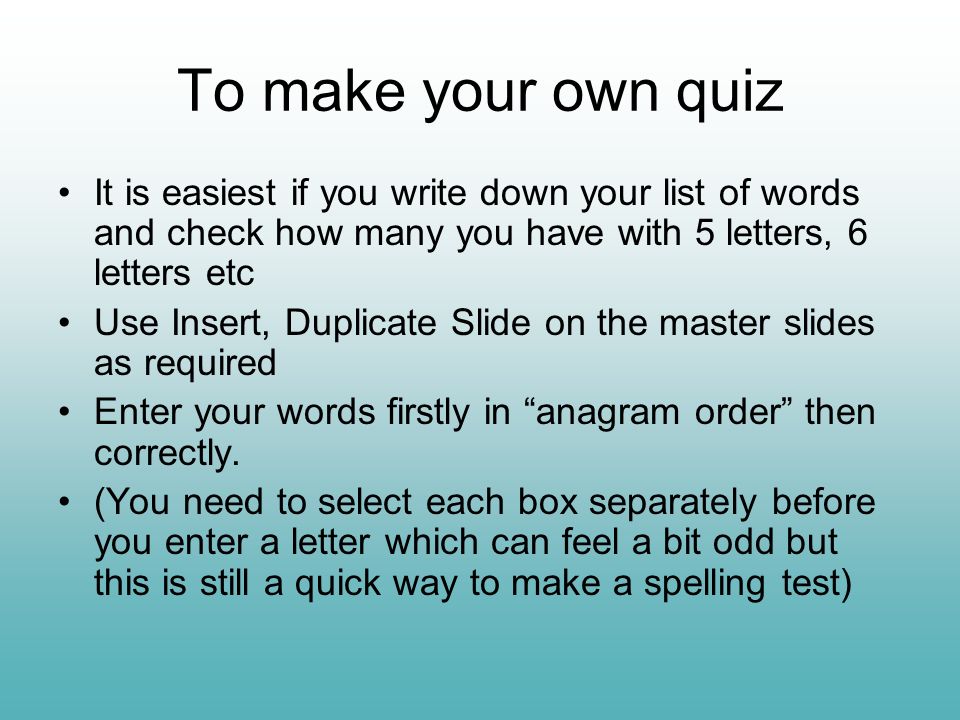 whats this word this is a spelling quiz based on anagrams list of 5 letter words