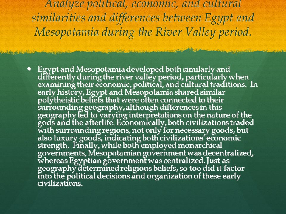 Essay On Mesopotamia