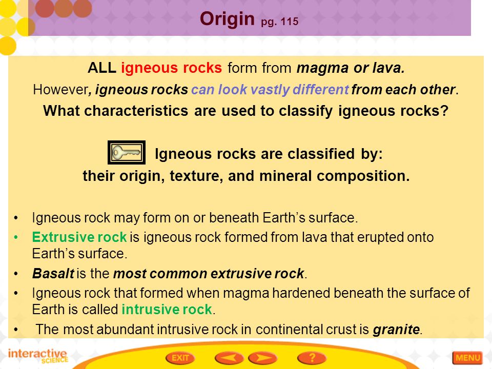 What are the characteristics of metamorphic rocks?