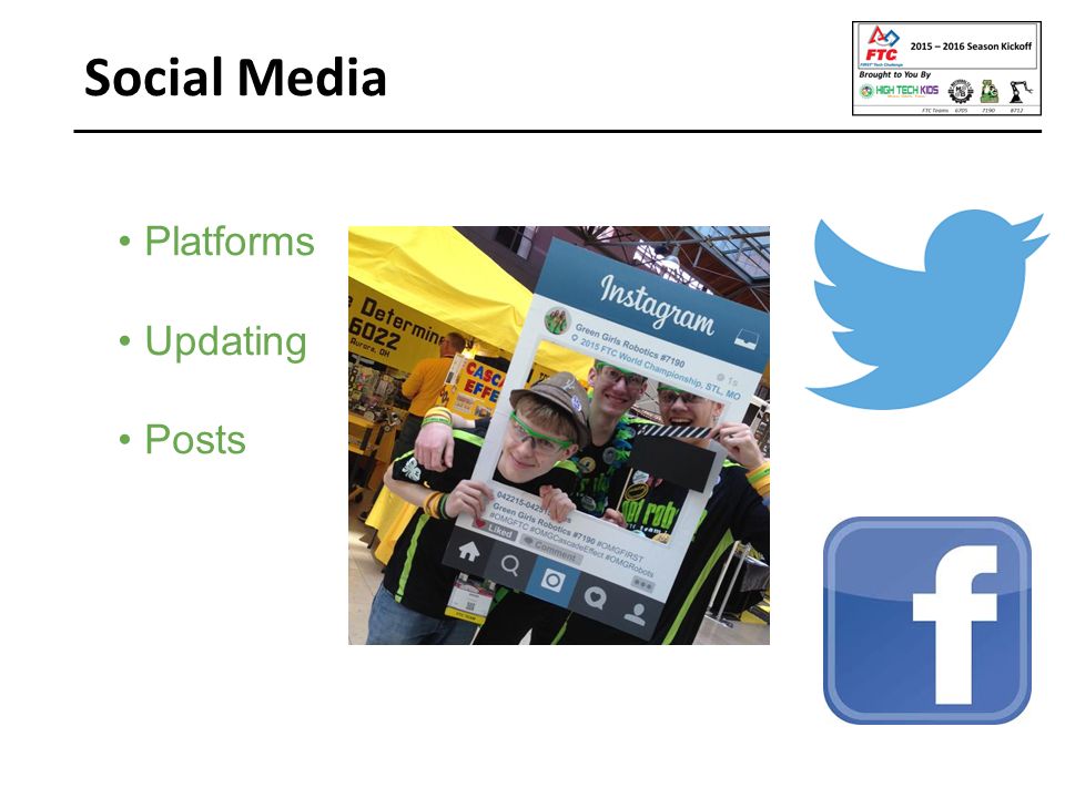 Social Media Platforms Updating Posts