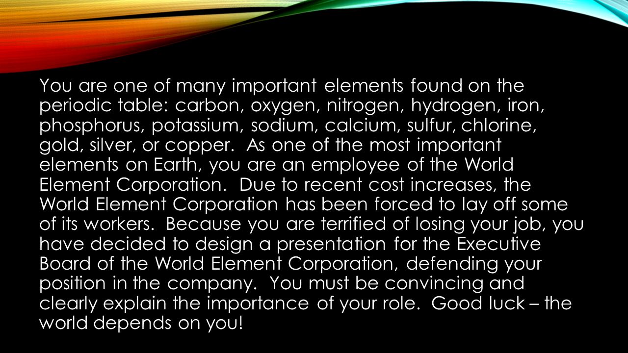 nitrogen carbon and oxygen the three most important elements in the world It contains many gases like nitrogen, oxygen, carbon the taking in of oxygen is important for most cell although nitrogen is an important element in. nitrogen carbon and oxygen the three most important elements in the world It contains many gases like nitrogen, oxygen, carbon the taking in of oxygen is important for most cell although nitrogen is an important element in.