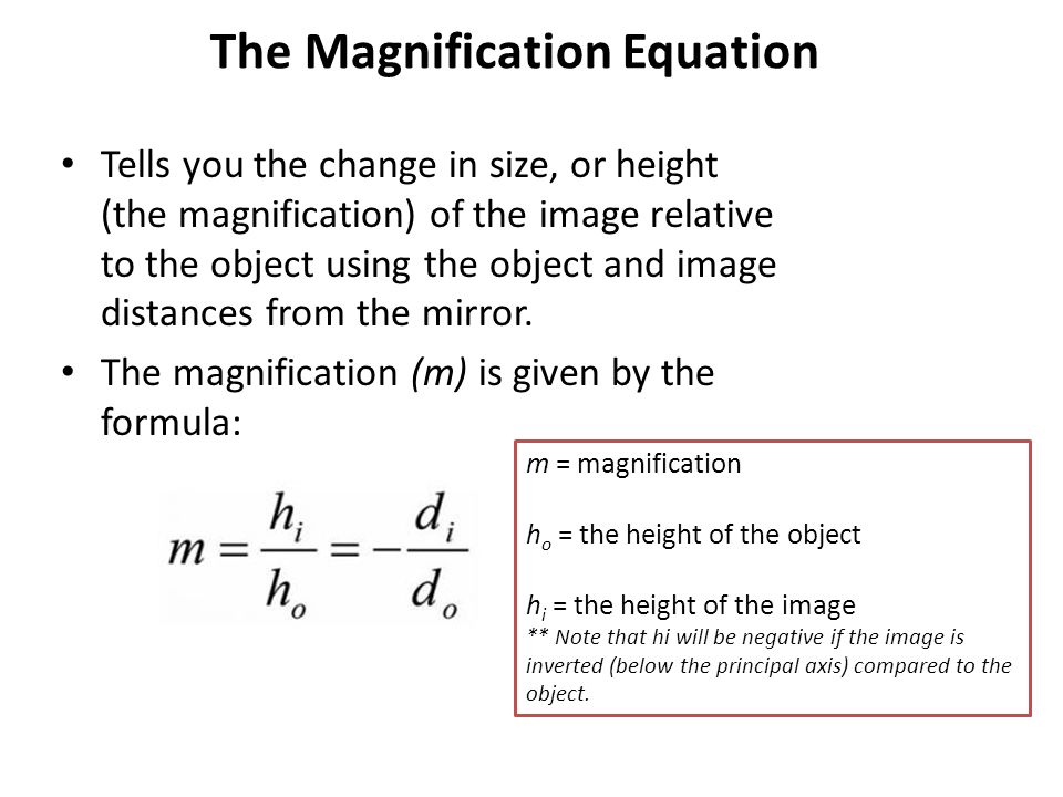 Equation For Height Jennarocca Equation For Magnification Biology Talkchannels