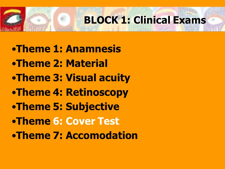 Clinical exams
