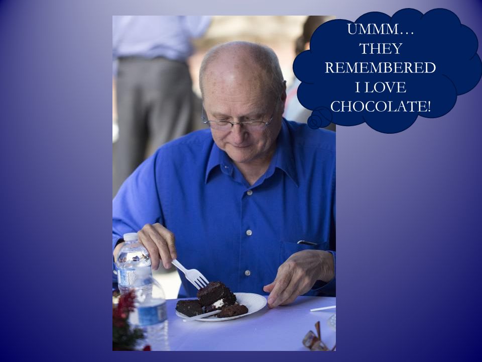 UMMM… THEY REMEMBERED I LOVE CHOCOLATE!