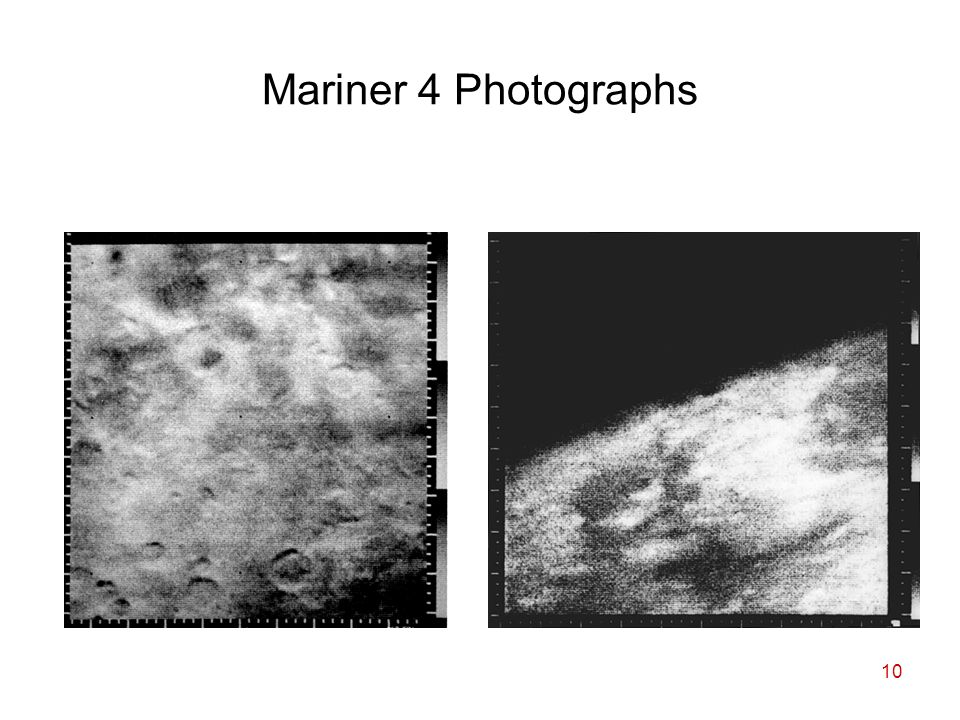 10 Mariner 4 Photographs