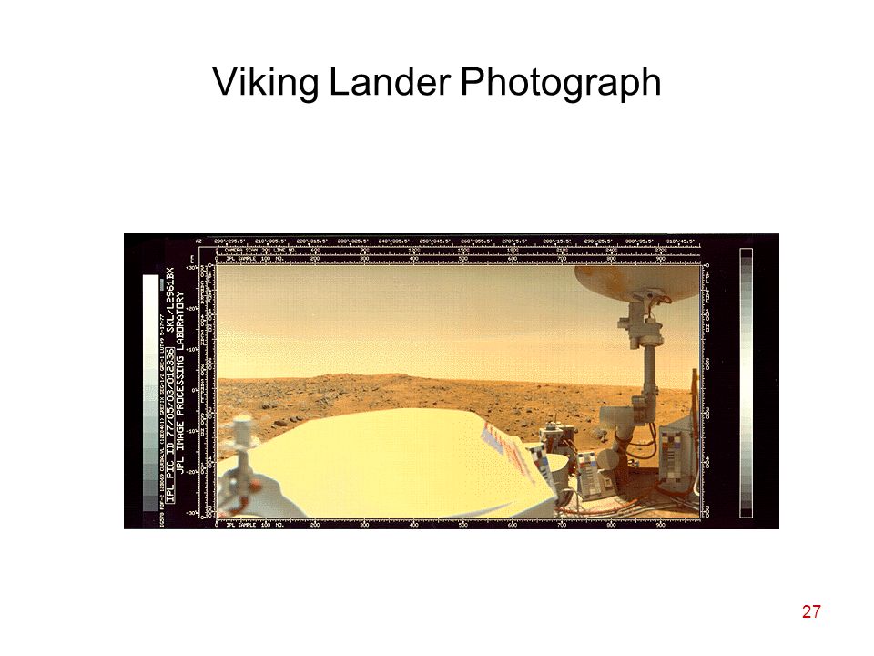 27 Viking Lander Photograph