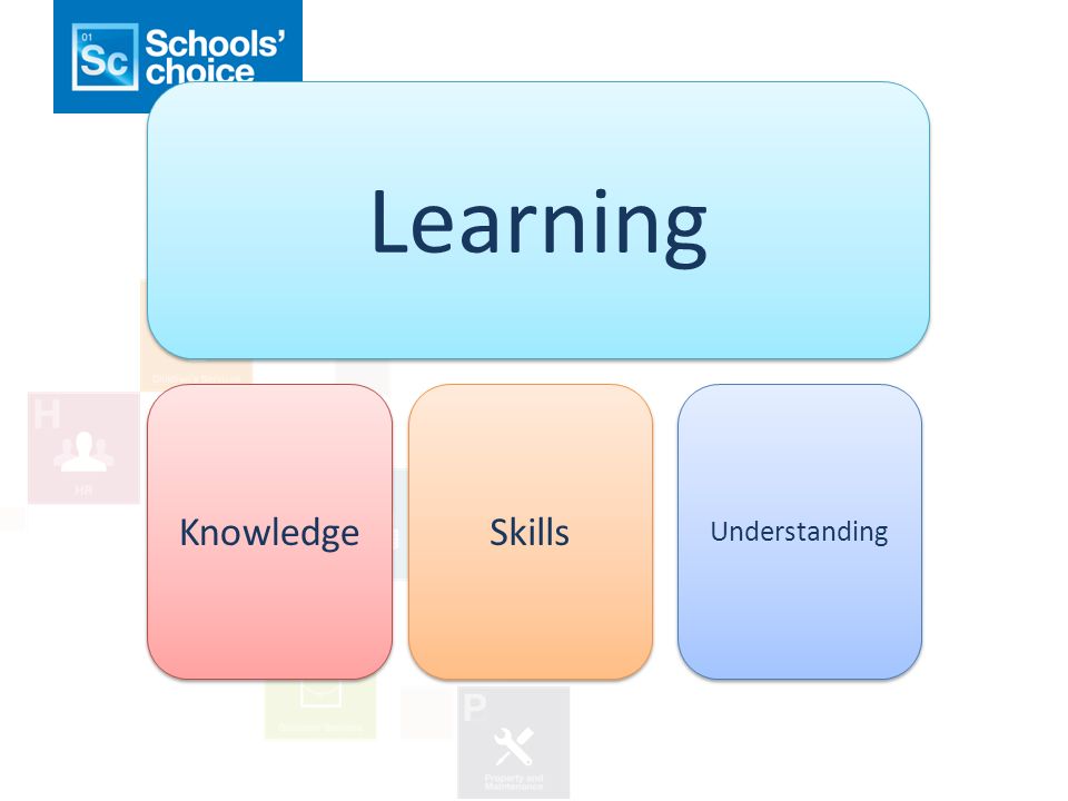 Learning Knowledge Skills Understanding