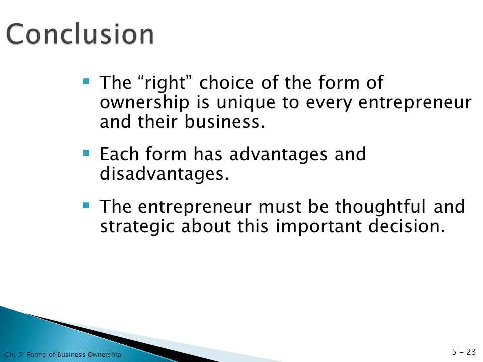 form of business ownership Franchising is the safest way to go into business be an absentee owner and still be chapter 4: forms of ownership & franchising copyright 2002 prentice hall. form of business ownership Franchising is the safest way to go into business be an absentee owner and still be chapter 4: forms of ownership & franchising copyright 2002 prentice hall.