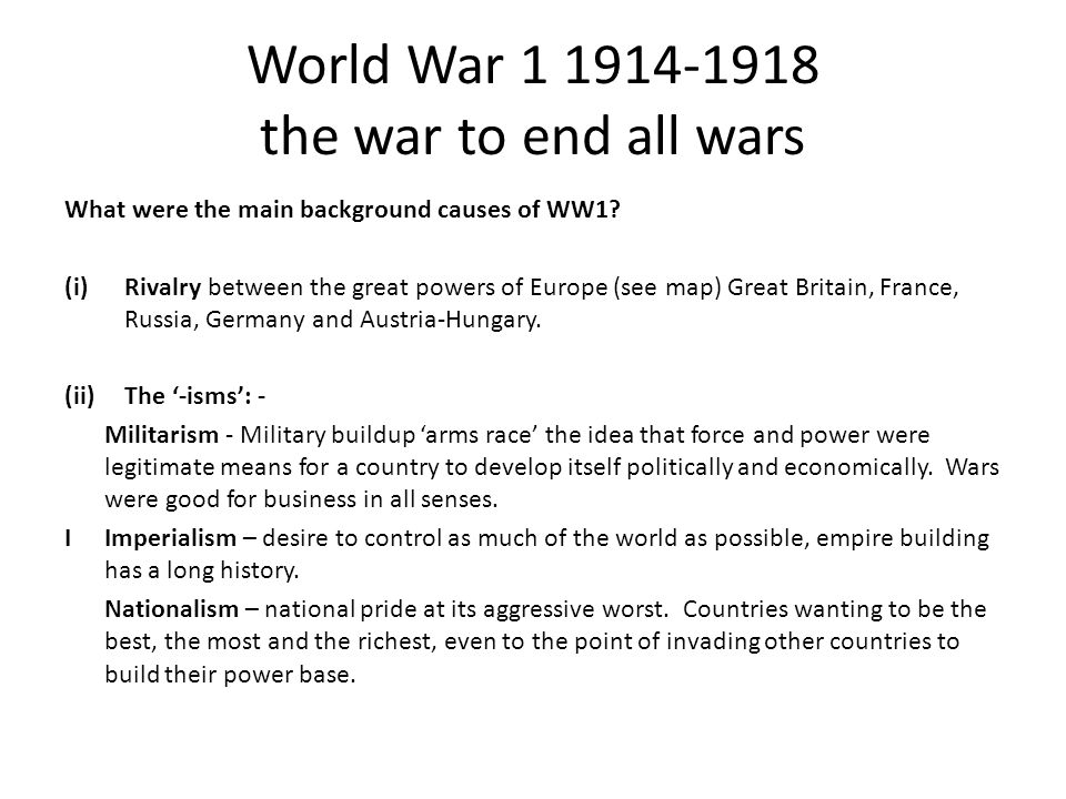 why ww1 called the war to end all wars why ww1 called the war to end all wars