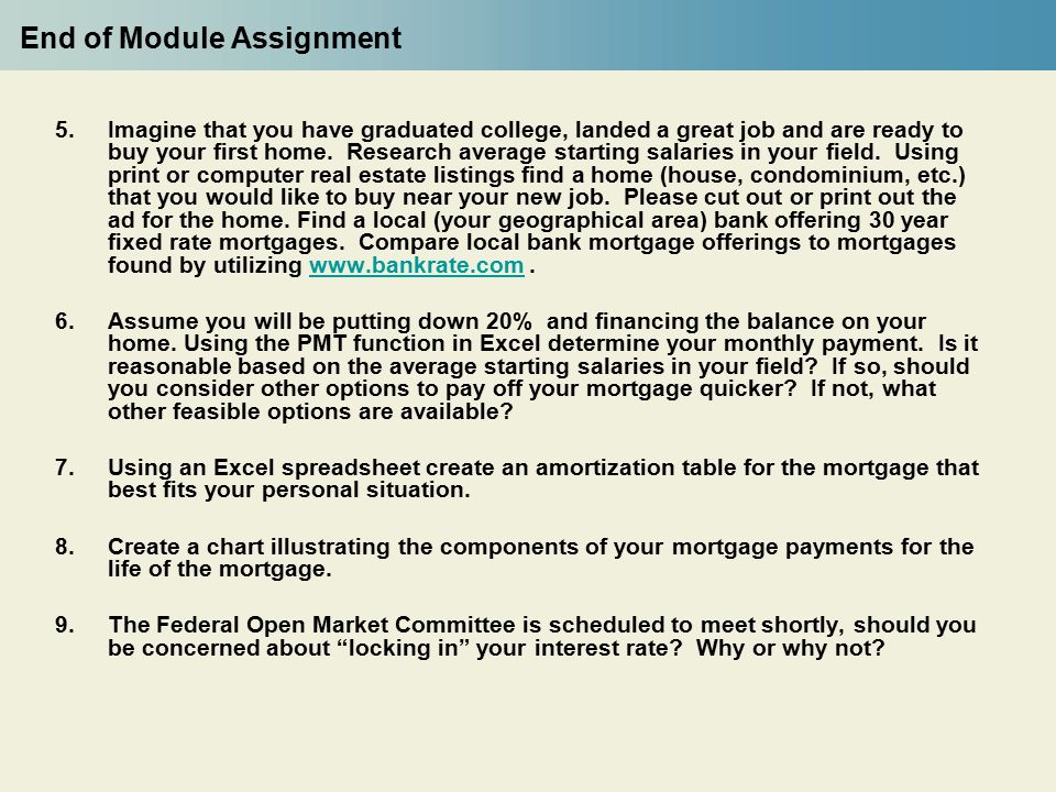 Mortgage Assignments