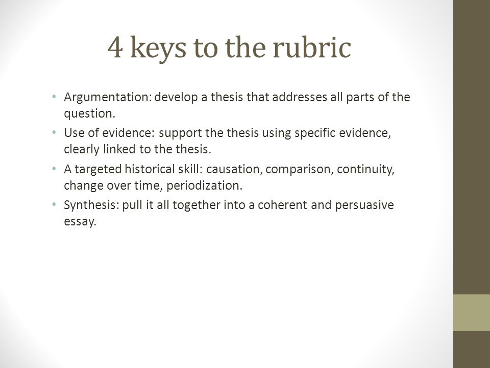 History Essay Tips
