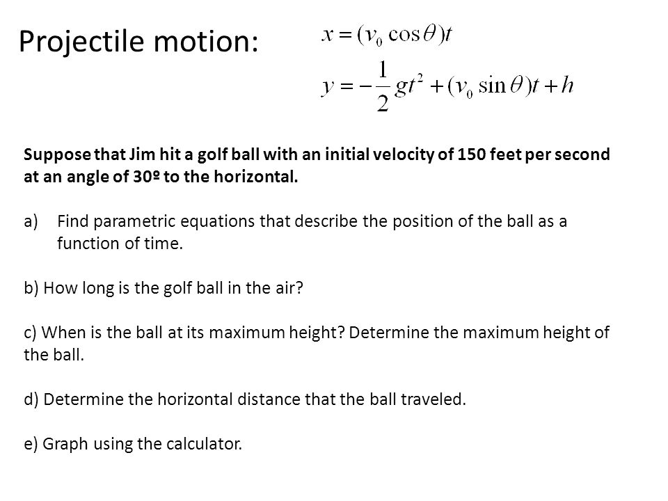 How To Find Parametric Equations Jennarocca Advanced Precalculus Notes 9 7 Plane Curves And Parametric