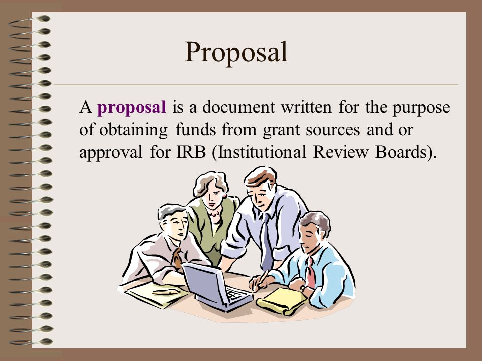 Purposes Of Research Proposal