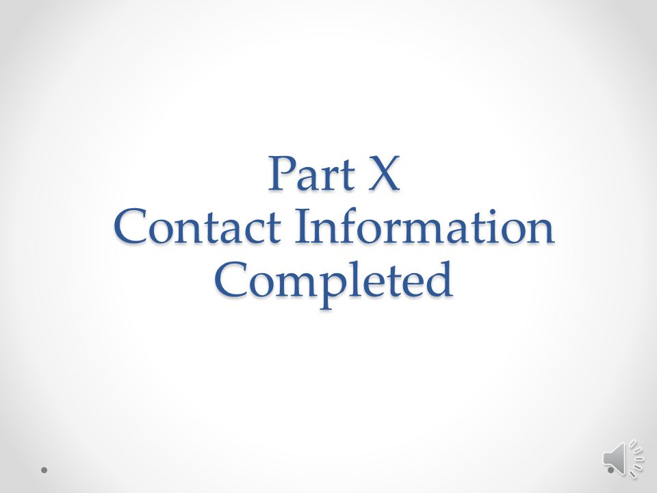 Part X: Contact Information For assistance or questions regarding case eligibility, reporting requirements, data entry, the Eureka system, or the Administrative Reporting Laws, please contact: NC Central Cancer Registry at