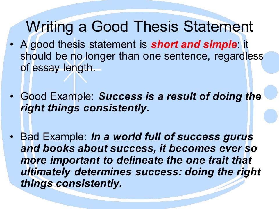 writing a thesis statment writing a thesis statment