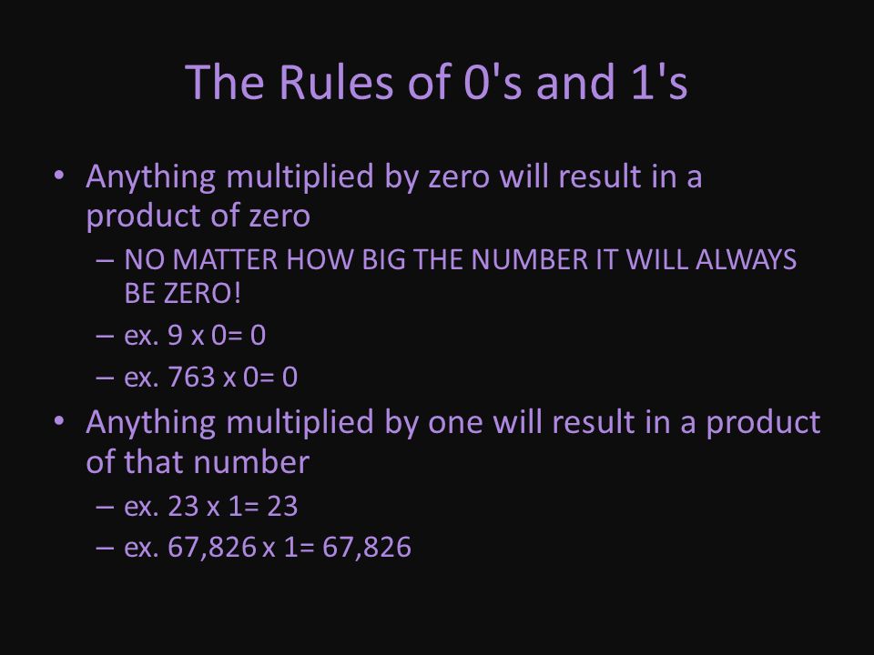 The Basics of Multiplication Multiplication is a quick way of adding a series of numbers.