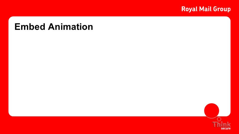 Embed Animation