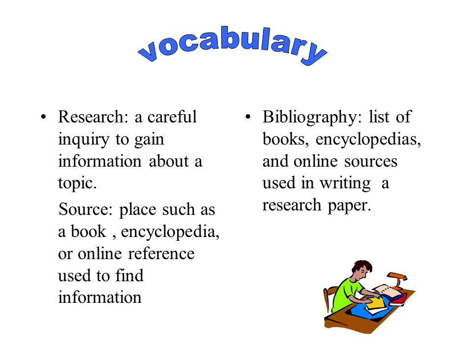 Citing Sources in a Research Paper