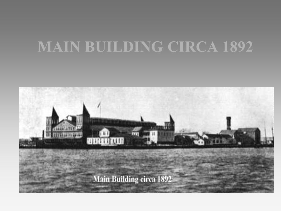 MAIN BUILDING CIRCA 1892