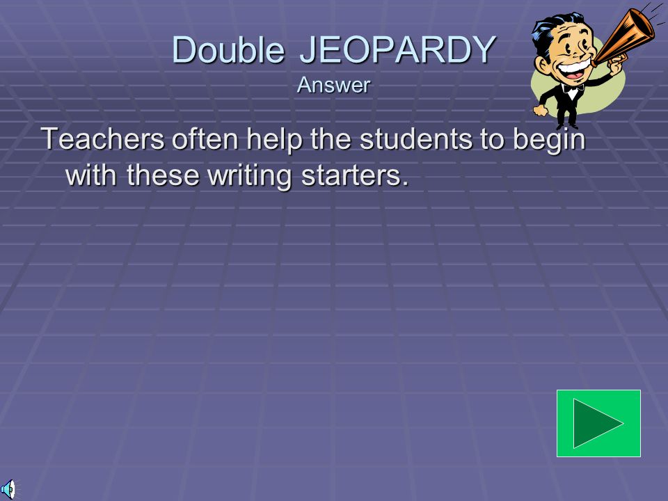 Double JEOPARDY How much do you wish to wager