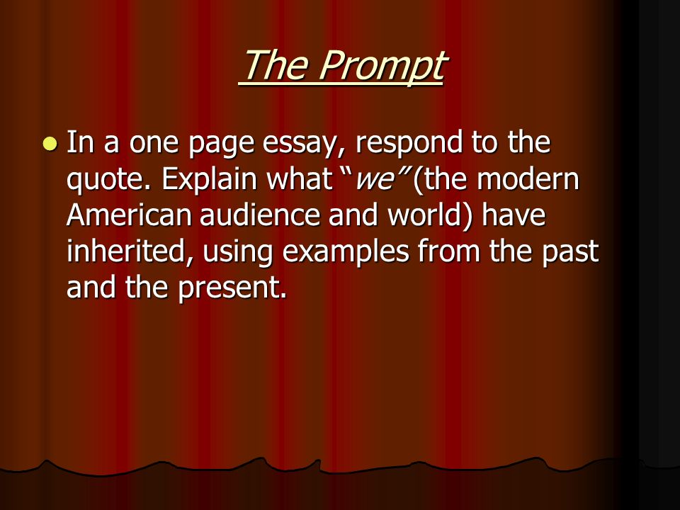 Essay Questions For The Crucible