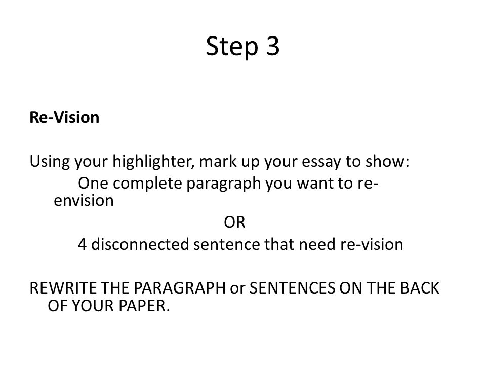 Check Essay
