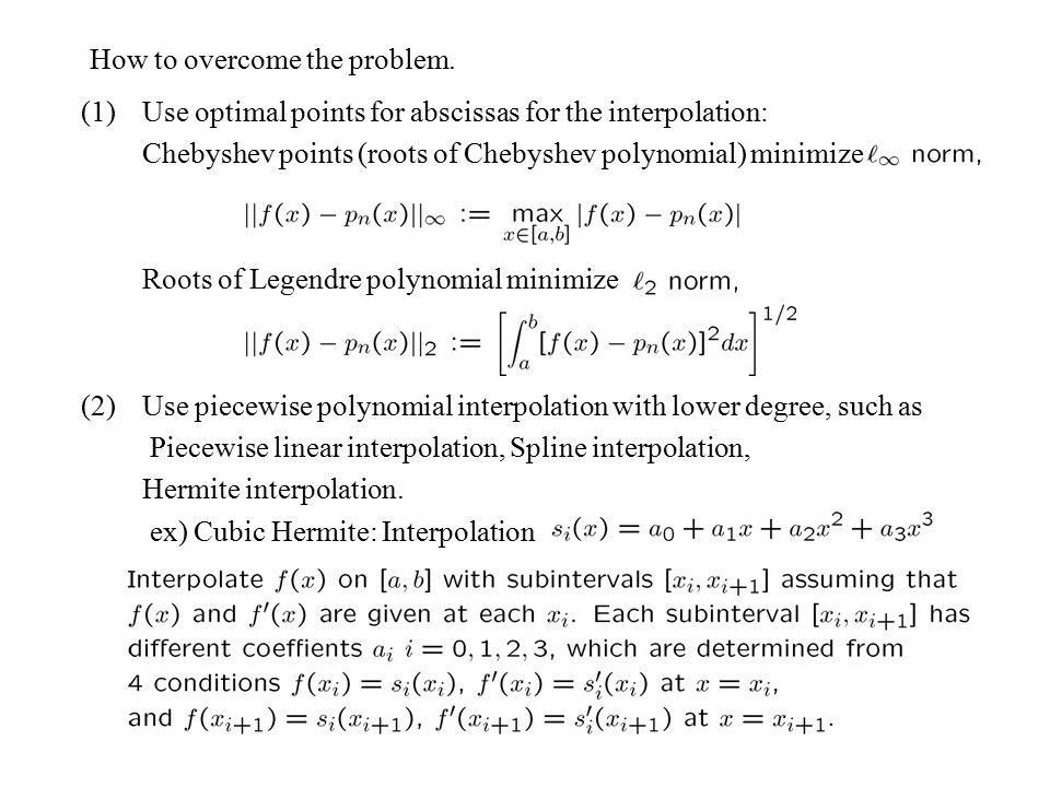 Linear Program Polynomial Interpolation Calculator Linear Program Polynomial Interpolation Calculator