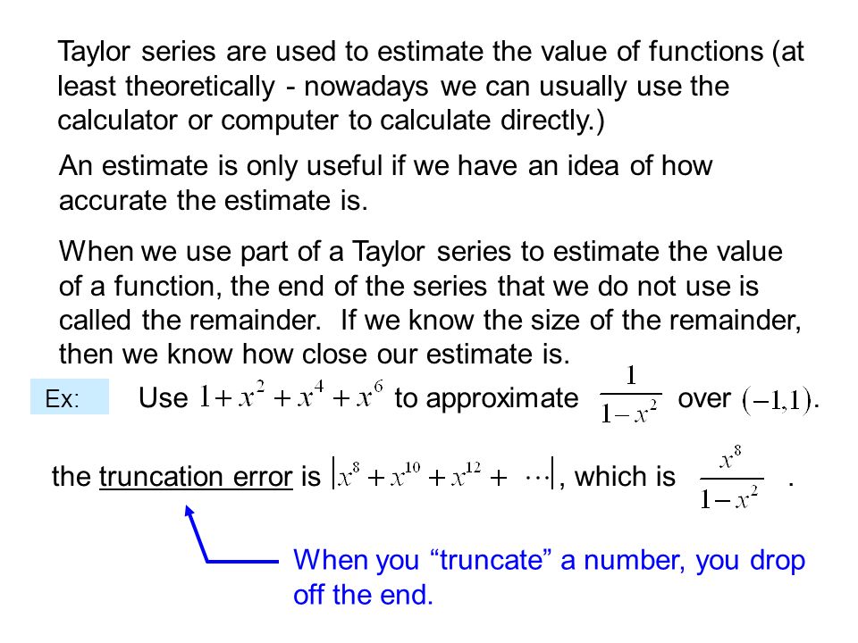 9 7 and 9 10 taylor polynomials and taylor series ppt download lagrange form of the remainder calculator