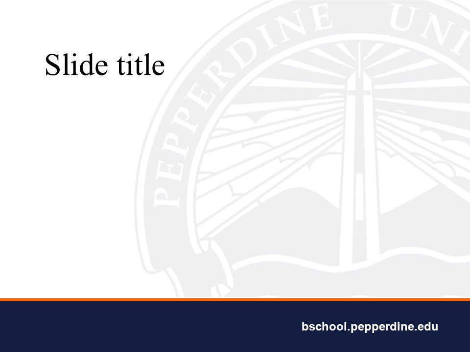 bschool.pepperdine.edu Slide title