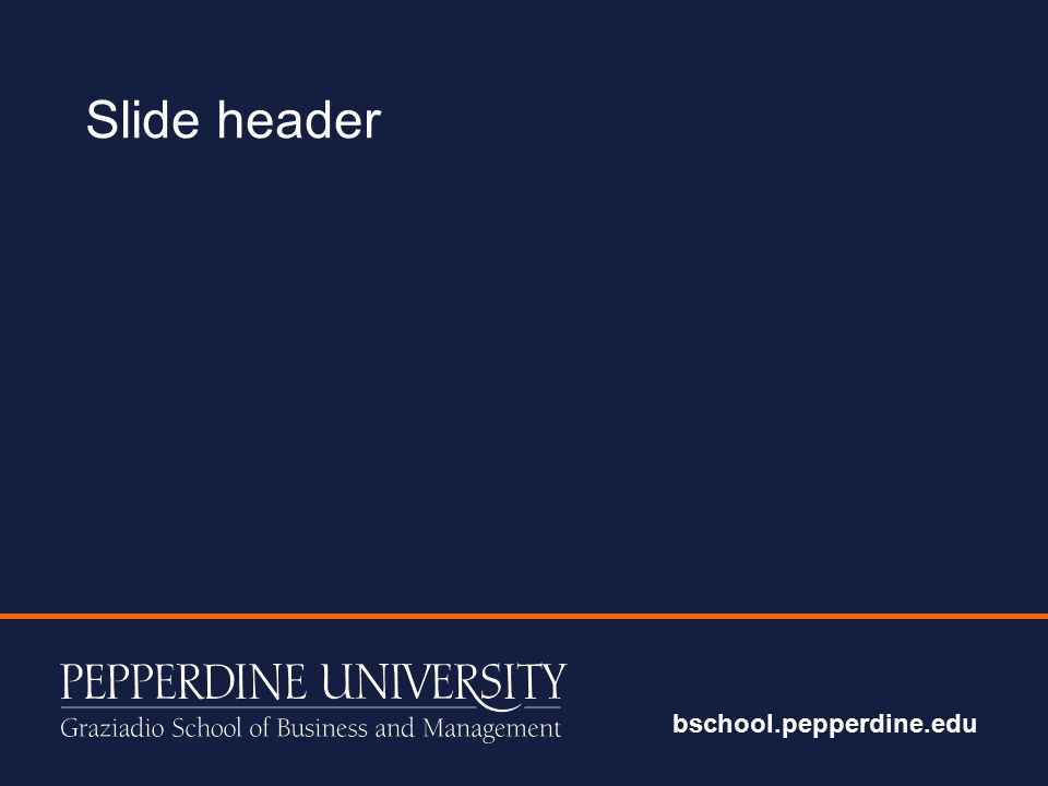 bschool.pepperdine.edu Slide header