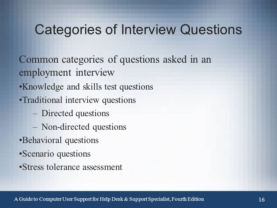 help desk interview questions
