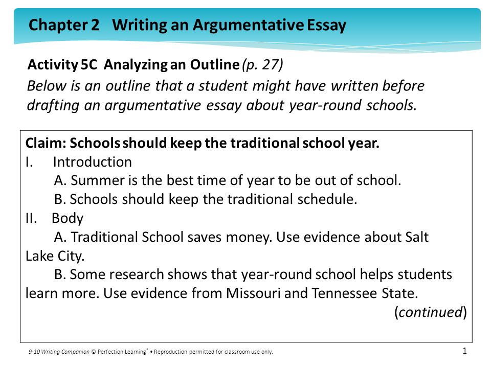 Good argumentative essays ideas