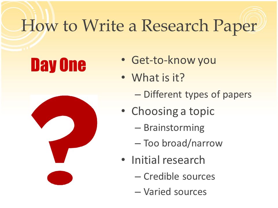 ways to write a research paper ways to write a research paper