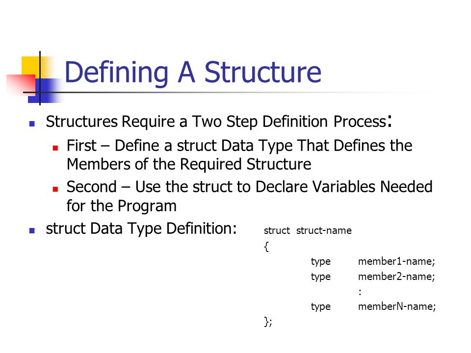 data type definition