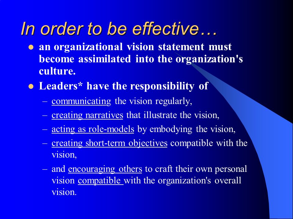 example of personal vision statement