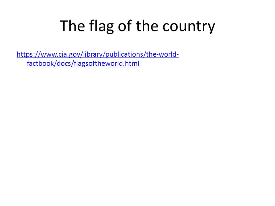 The flag of the country   factbook/docs/flagsoftheworld.html
