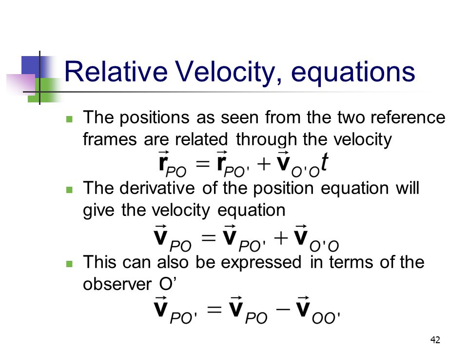 Relative Motion Equations Talkchannels 42 Relative Velocity Equations 1 3 Projectile Motion The Of An Object Under