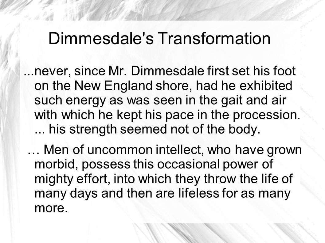 the tragedy of dimmesdale in the scarlet letter by nathaniel hawthorne the tragedy of dimmesdale in the scarlet letter by nathaniel hawthorne