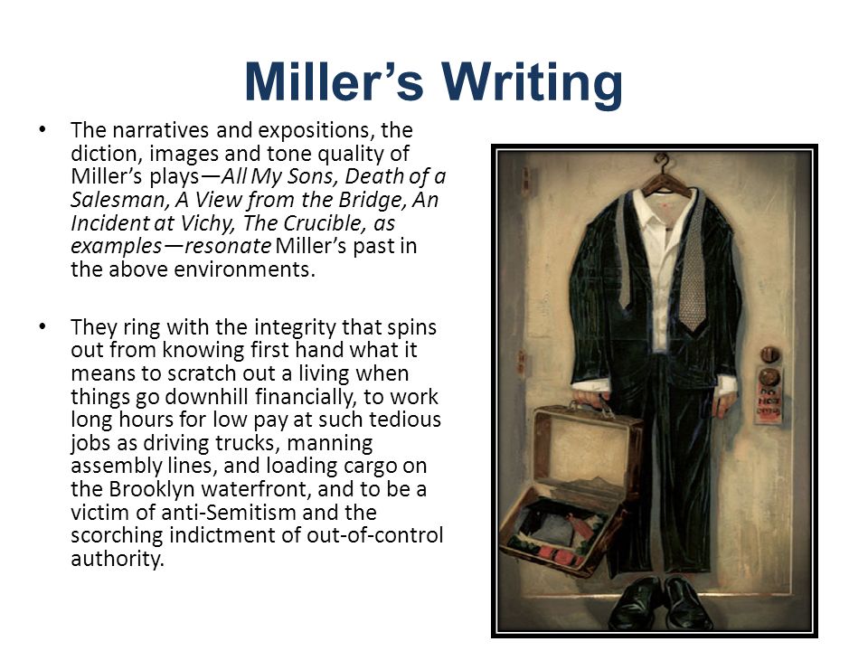 a comparison of arthur millers death of a salesman and all my sons Compare contrast essays - comparing death of a salesman by arthur miller and fences by august wilson. a comparison of arthur millers death of a salesman and all my sons Compare contrast essays - comparing death of a salesman by arthur miller and fences by august wilson.
