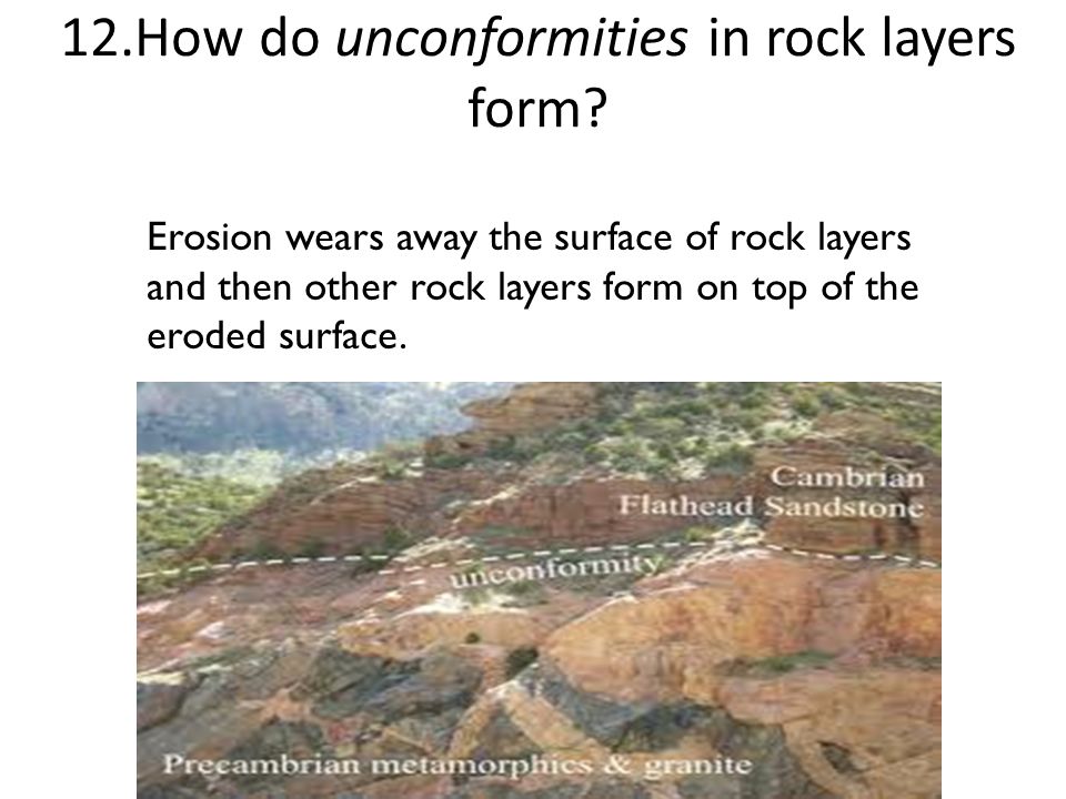 paleontology and ecology study guide questions answers semester 1 how do rock layers form