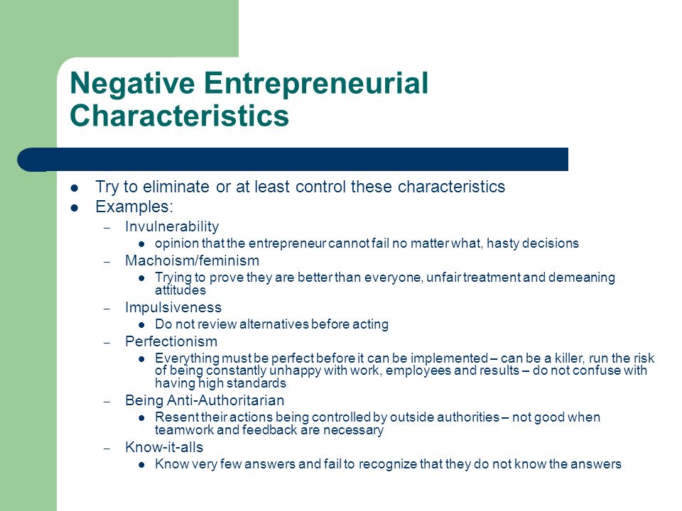 examples of entrepreneurs