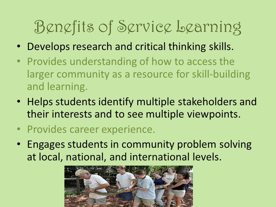 students are expected to develop critical thinking skills Critical thinking includes analyzing, conceptualizing, reasoning and evaluating research finds that these skills can be developed in learners if teaching strategies evolve beyond memorization (reinstein,2008) accounting graduates are expected to possess a healthy dose of critical thinking skills. students are expected to develop critical thinking skills Critical thinking includes analyzing, conceptualizing, reasoning and evaluating research finds that these skills can be developed in learners if teaching strategies evolve beyond memorization (reinstein,2008) accounting graduates are expected to possess a healthy dose of critical thinking skills.