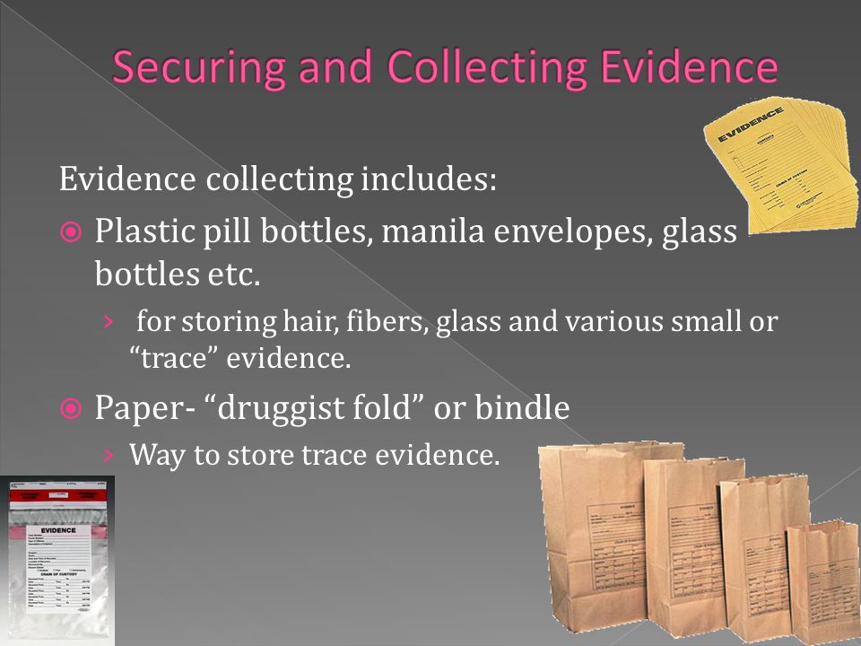 trace evidence trace evidence