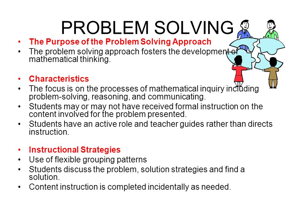 Student Problem Solving