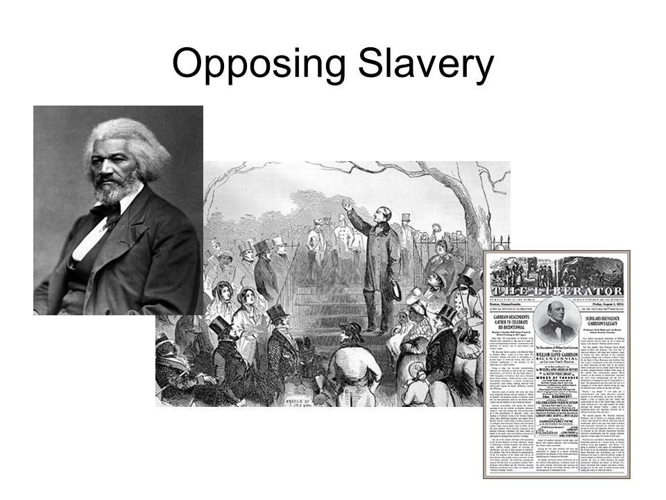 Opposing Slavery